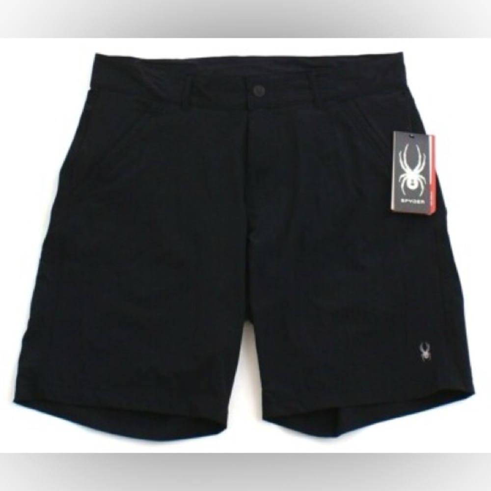 NWT Spyder Black Chroma Series Hybrid Hydro Walker Board Shorts Shorts Size S